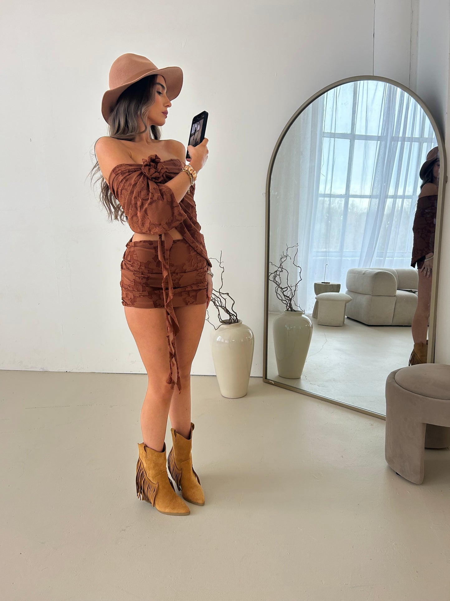 FLORENCE Brown Co-Ord