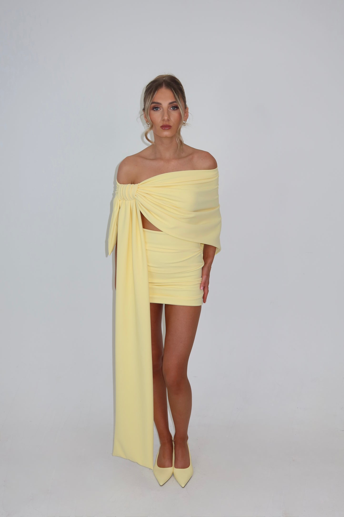 BEAU Lemon Drape Co-ord