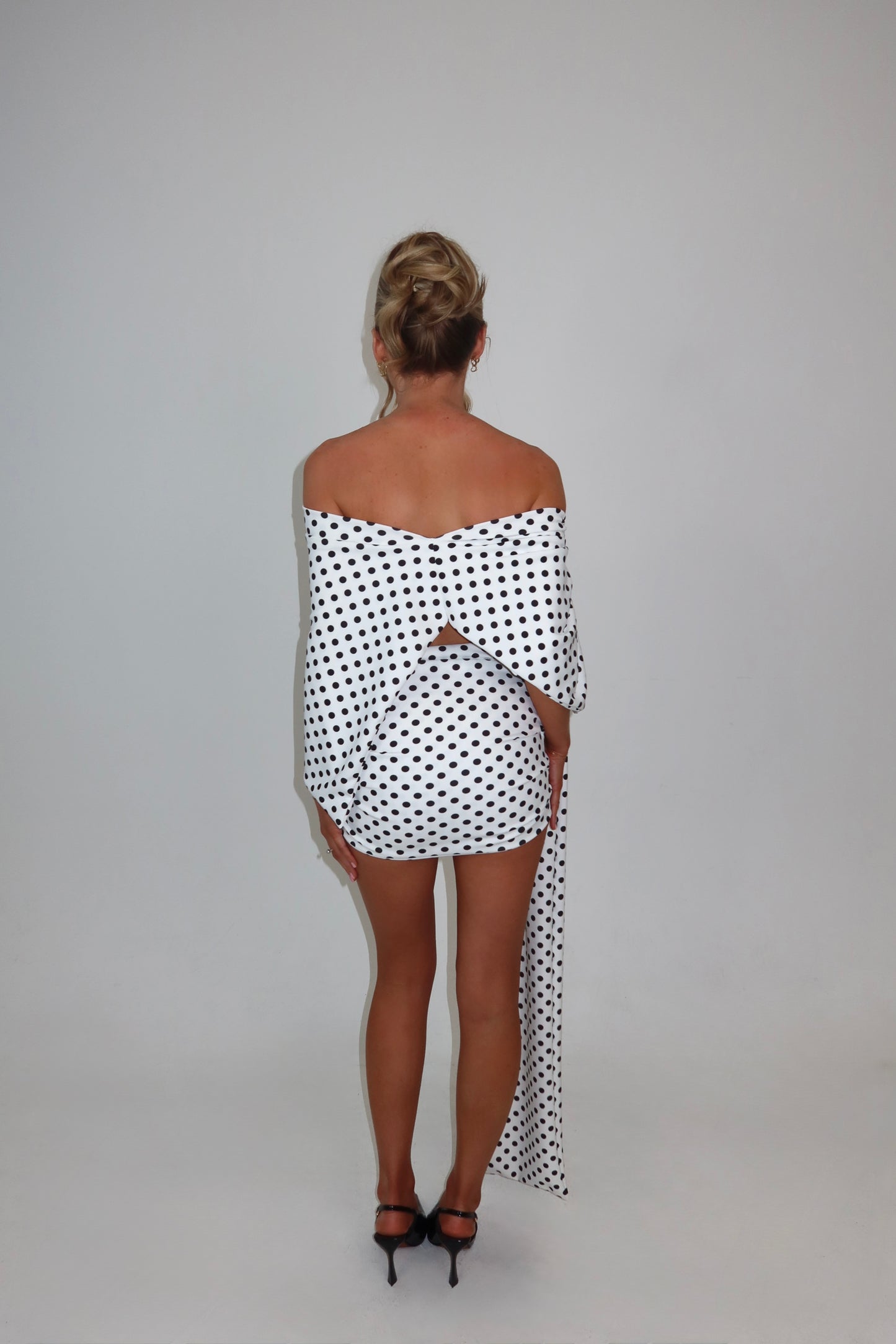 BEAU Polkadot Drape Co-ord