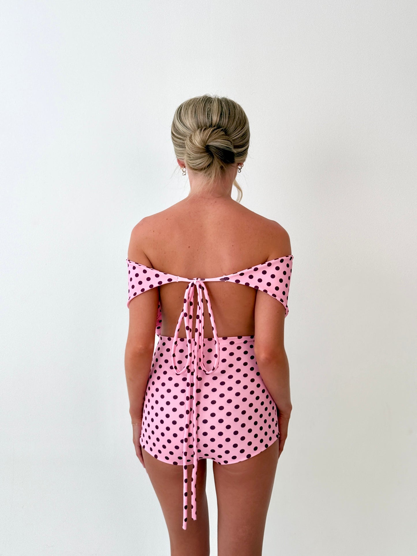Caprice Pink Playsuit